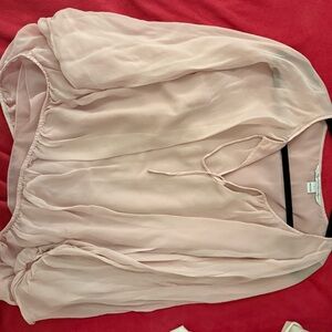 Diane Von Furstenberg Soft Pink Blouse